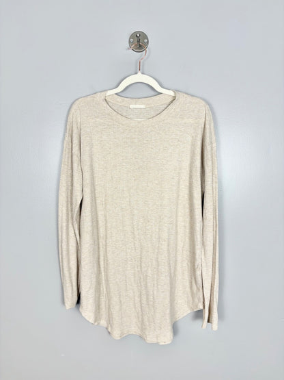 L - First Love Oatmeal Light Sweater