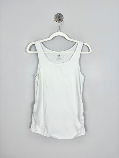 L - H & M White Tank Top
