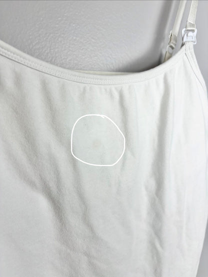 L - Thyme White Nursing Cami Tank