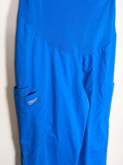 M - Cherokee Royal Blue Scrub Pants