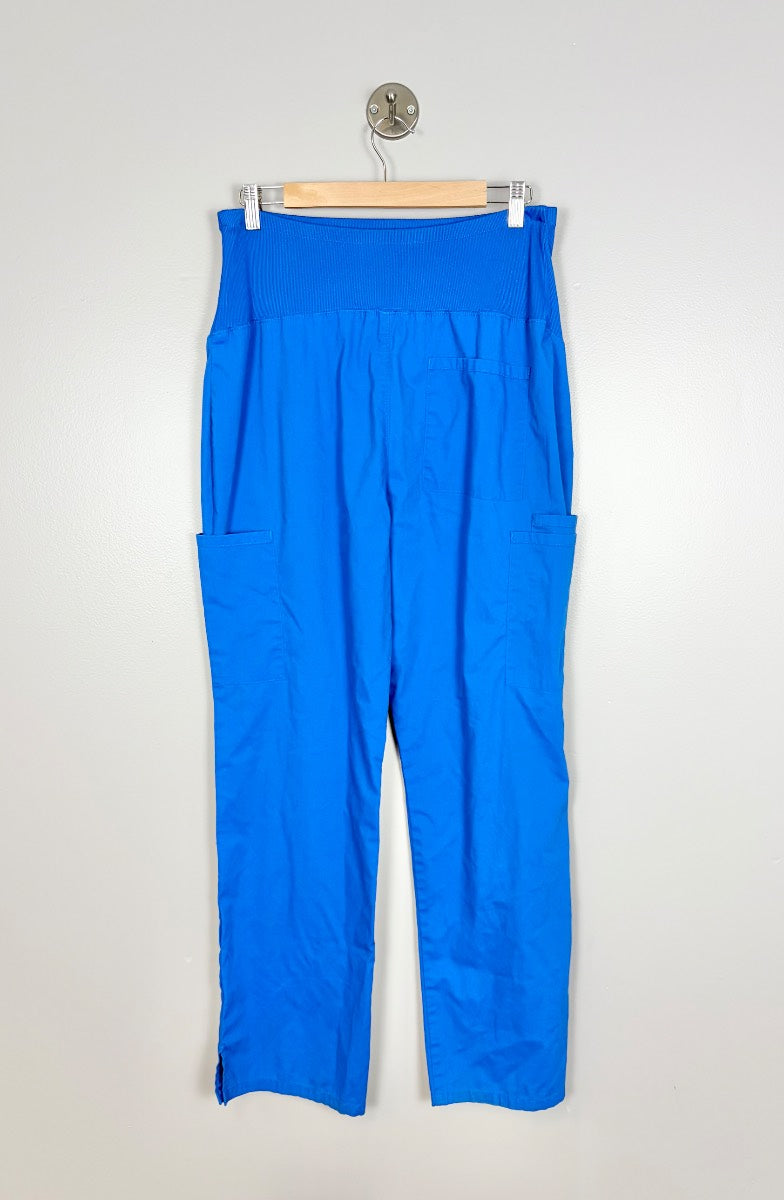 M - Cherokee Royal Blue Scrub Pants