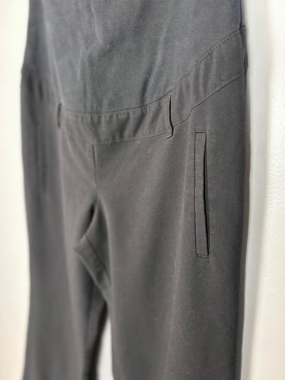 M - Thyme Black Flare Dress Pants