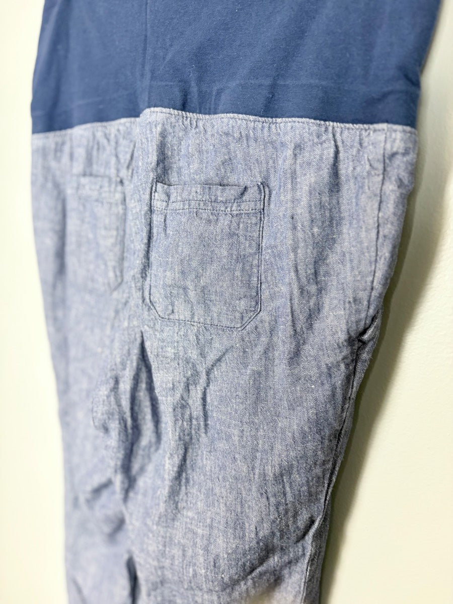 S - Old Navy Chambray Linen Pants