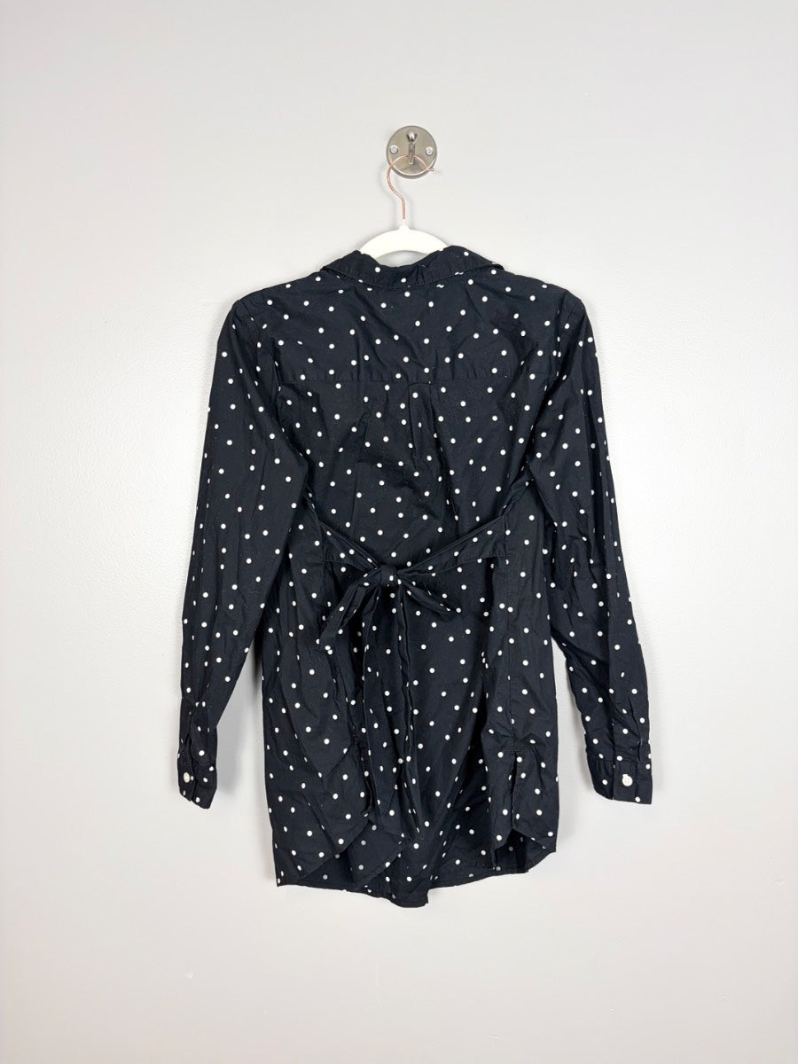 M - Old Navy Polka Dot Blouse