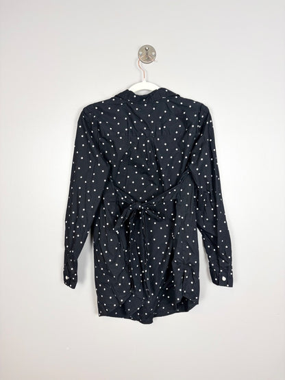 M - Old Navy Polka Dot Blouse
