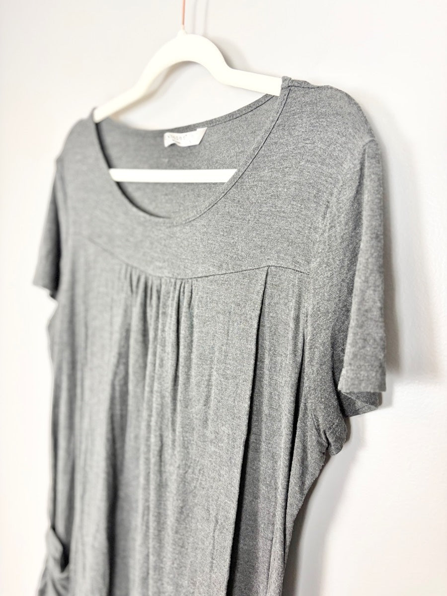 L - Ekoauer Grey Nursing Swing Top