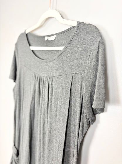 L - Ekoauer Grey Nursing Swing Top