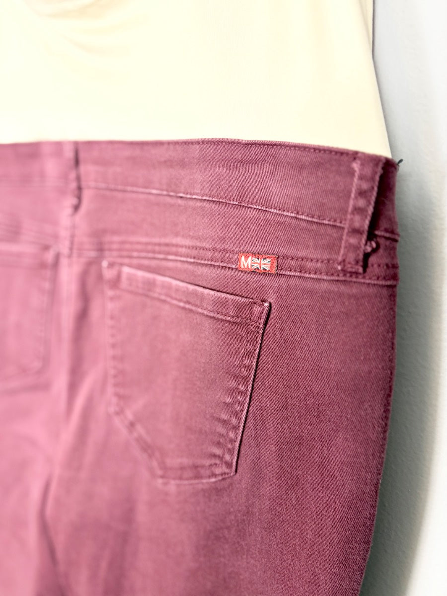 L - Makers of True Originals Burgundy Skinny Jeans