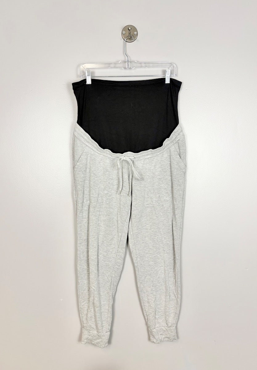 L - Thyme Grey Jogger Pants