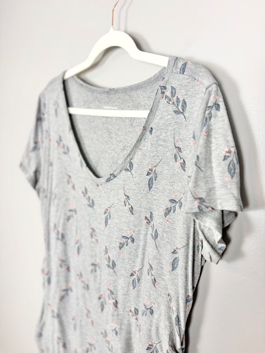 XL - Motherhood Floral Print Tee