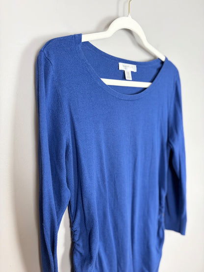 XL - Motherhood Blue Knit Sweater