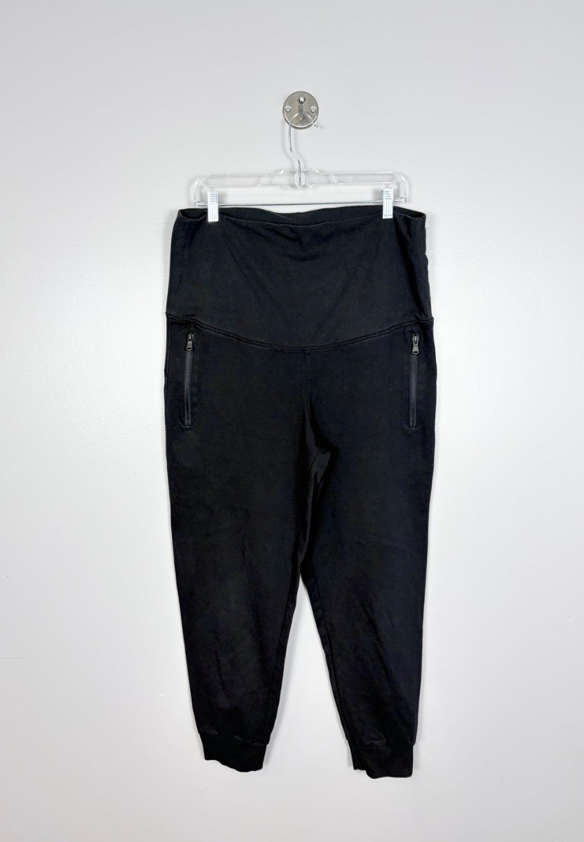 L - Old Navy Dynamic Fleece Black Jogger Pants