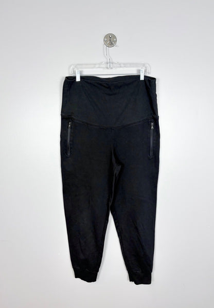 L - Old Navy Dynamic Fleece Black Jogger Pants