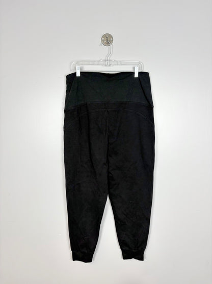L - Old Navy Dynamic Fleece Black Jogger Pants