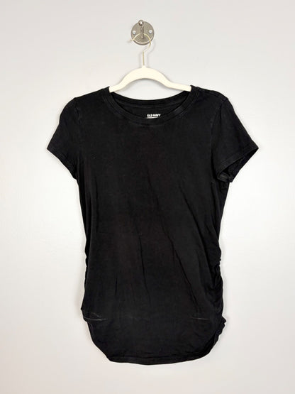 M - Old Navy Black Fitted Crew Neck Tee