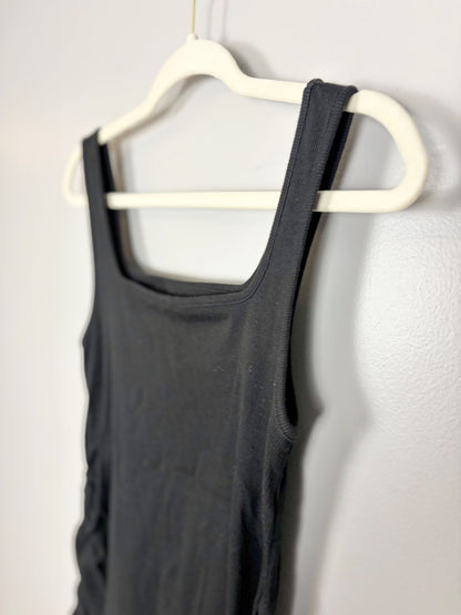 L - Old Navy Square Neck Black Tank Top