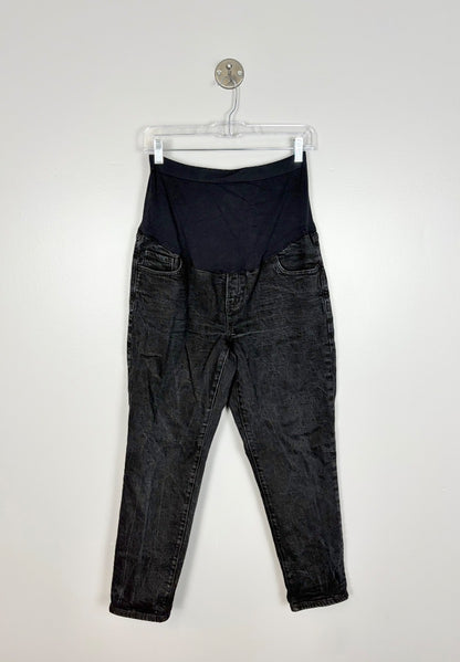 L/12 - Old Navy Black Acid Wash Jeans