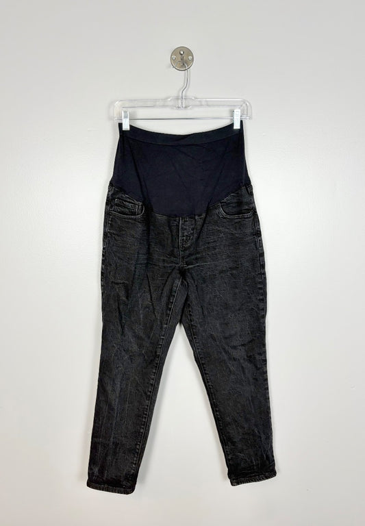 L/12 - Old Navy Black Acid Wash Jeans