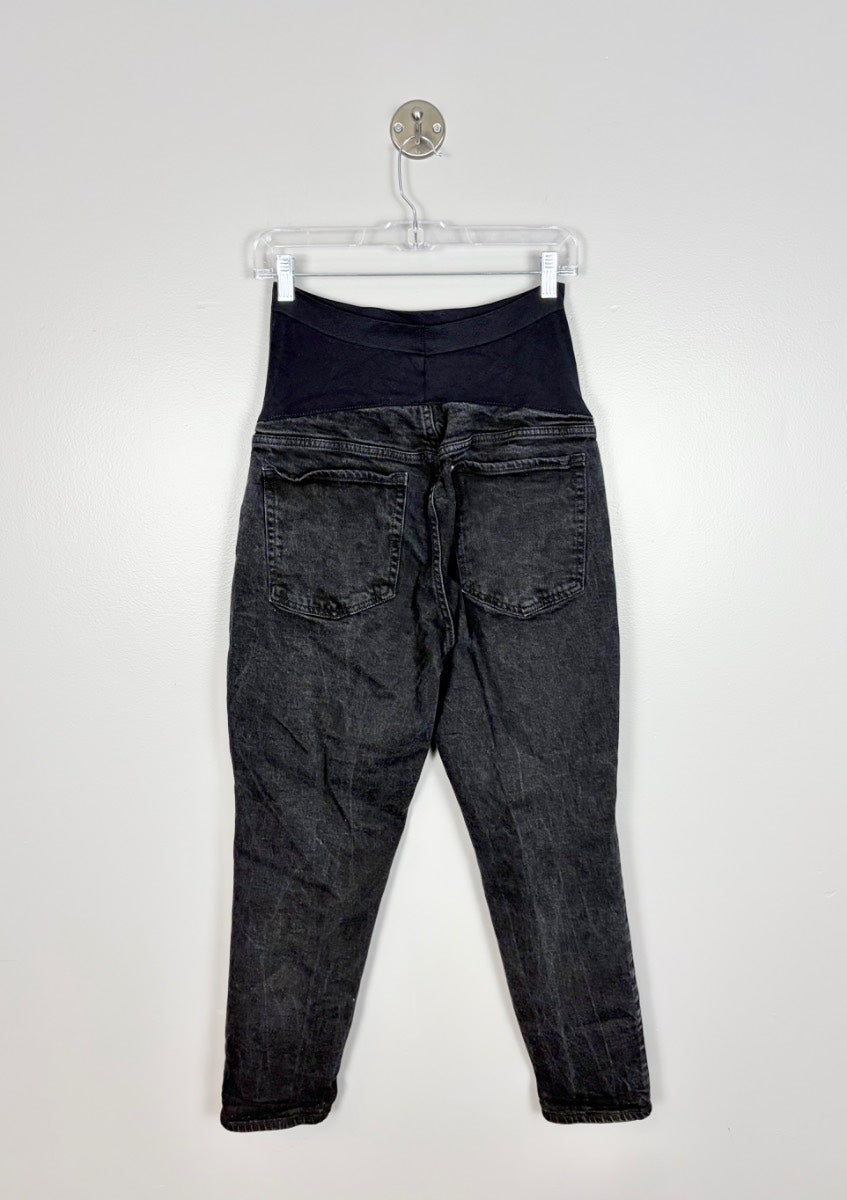 L/12 - Old Navy Black Acid Wash Jeans