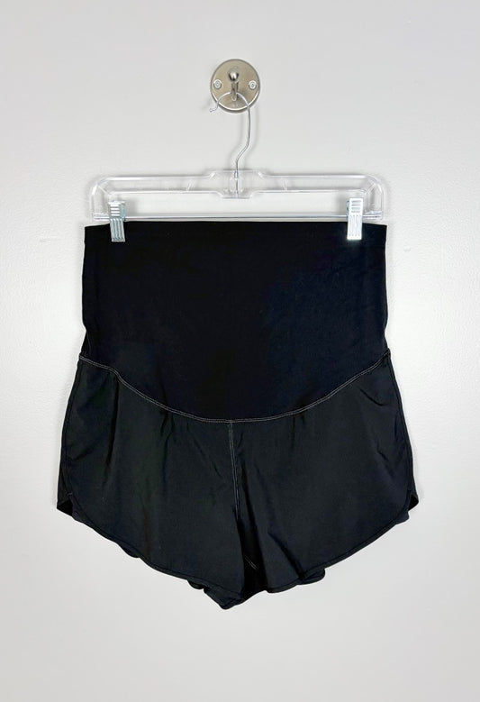 L - CRZ Yoga Black Running Shorts