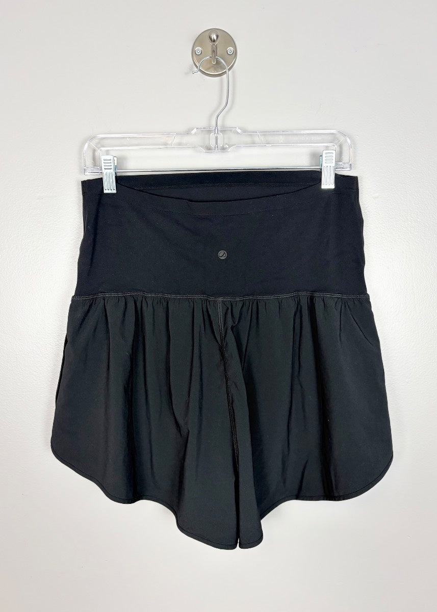 L - CRZ Yoga Black Running Shorts