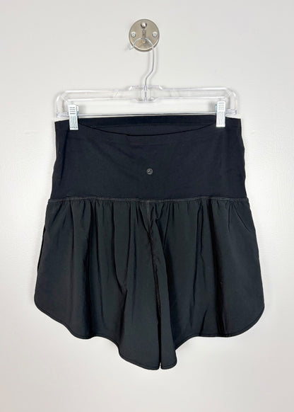 L - CRZ Yoga Black Running Shorts