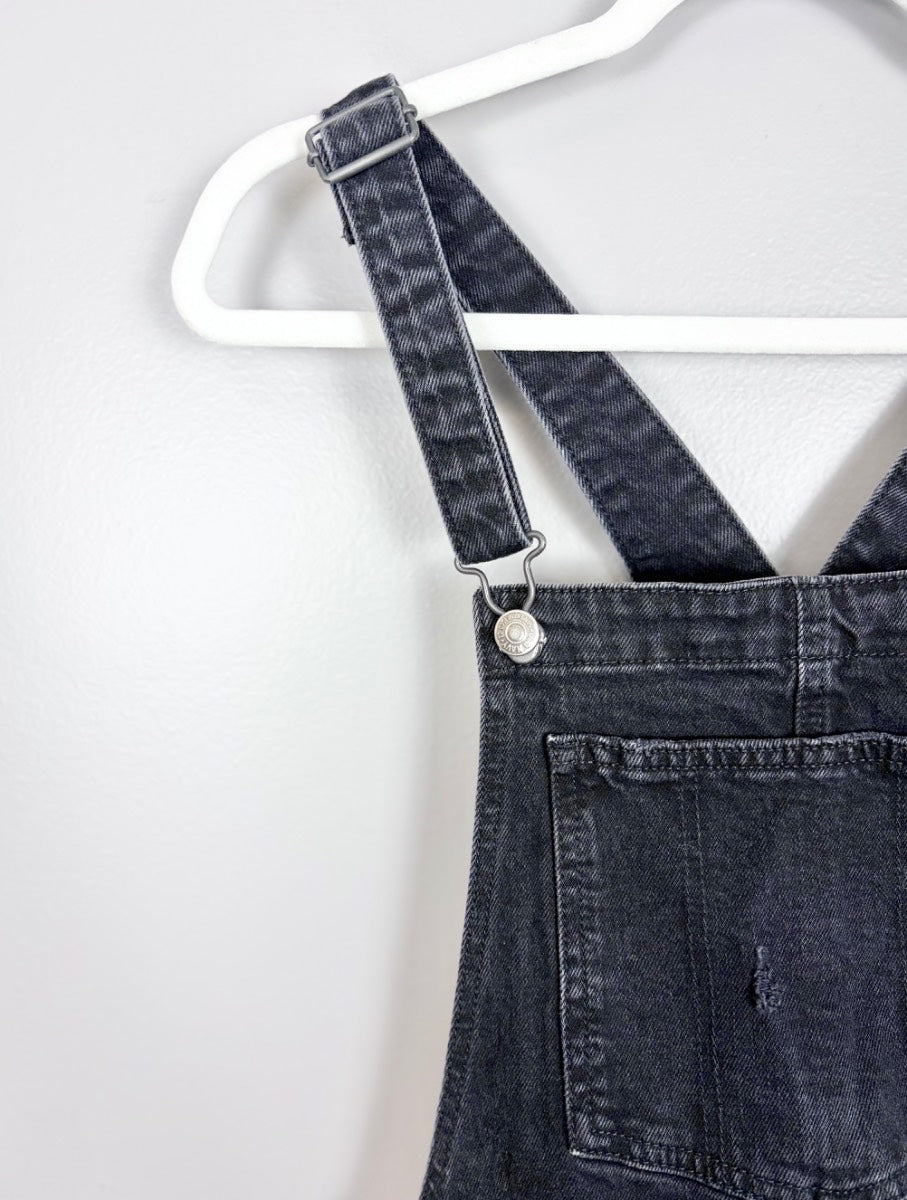 XL/14 - Old Navy Distressed Denim Overalls