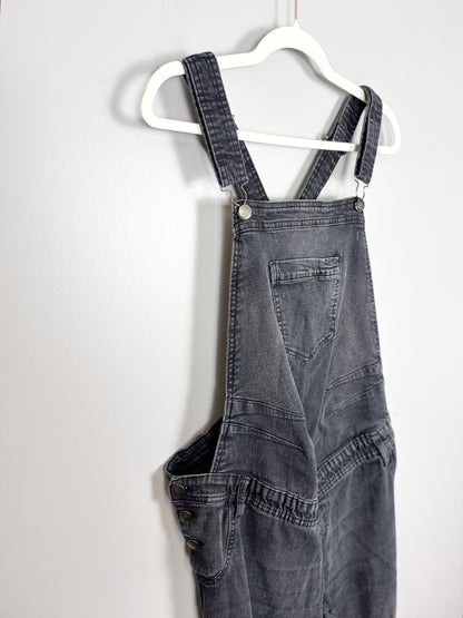 XL/14 - George Distressed Denim Overalls