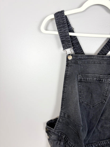 XL/14 - George Distressed Denim Overalls