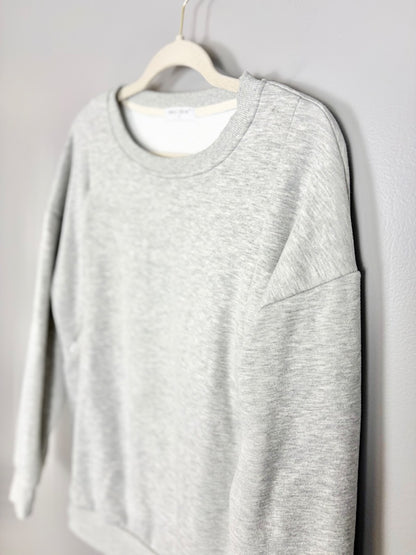 M - Smallshow Grey Crewneck Sweatshirt