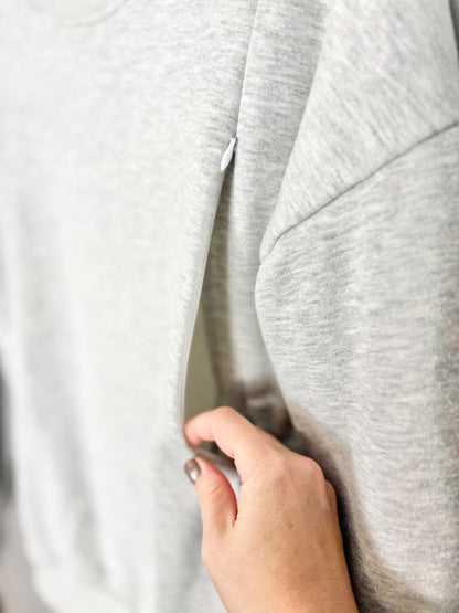 M - Smallshow Grey Crewneck Sweatshirt