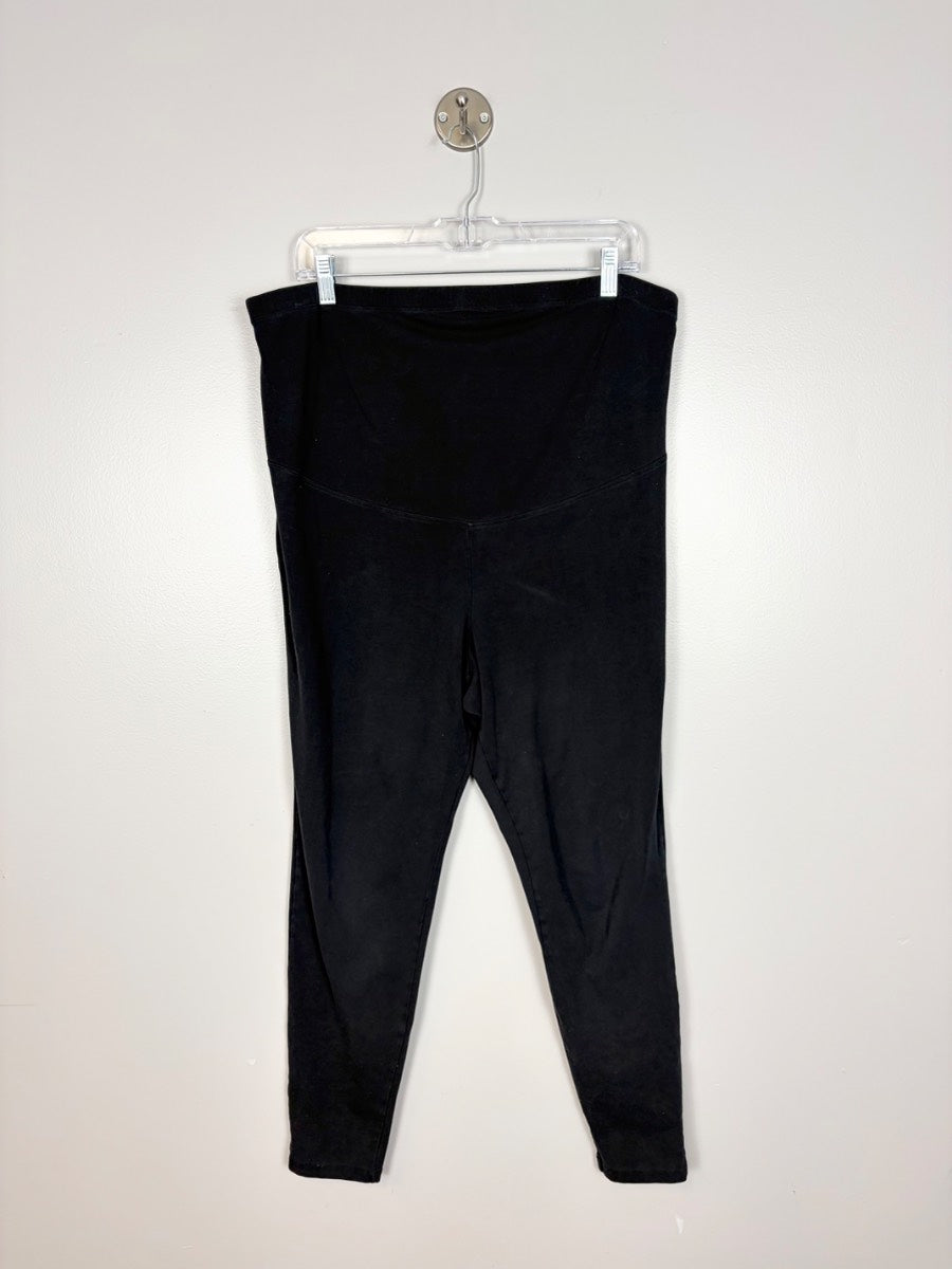 XL - Old Navy Black High-waisted Maternity Leggings