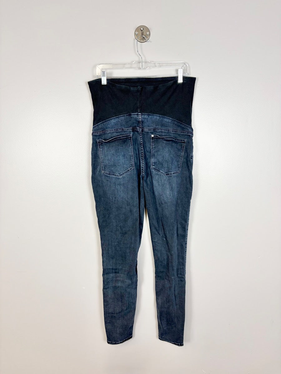 XL - H & M Grey-Blue Wash Skinny Jeans