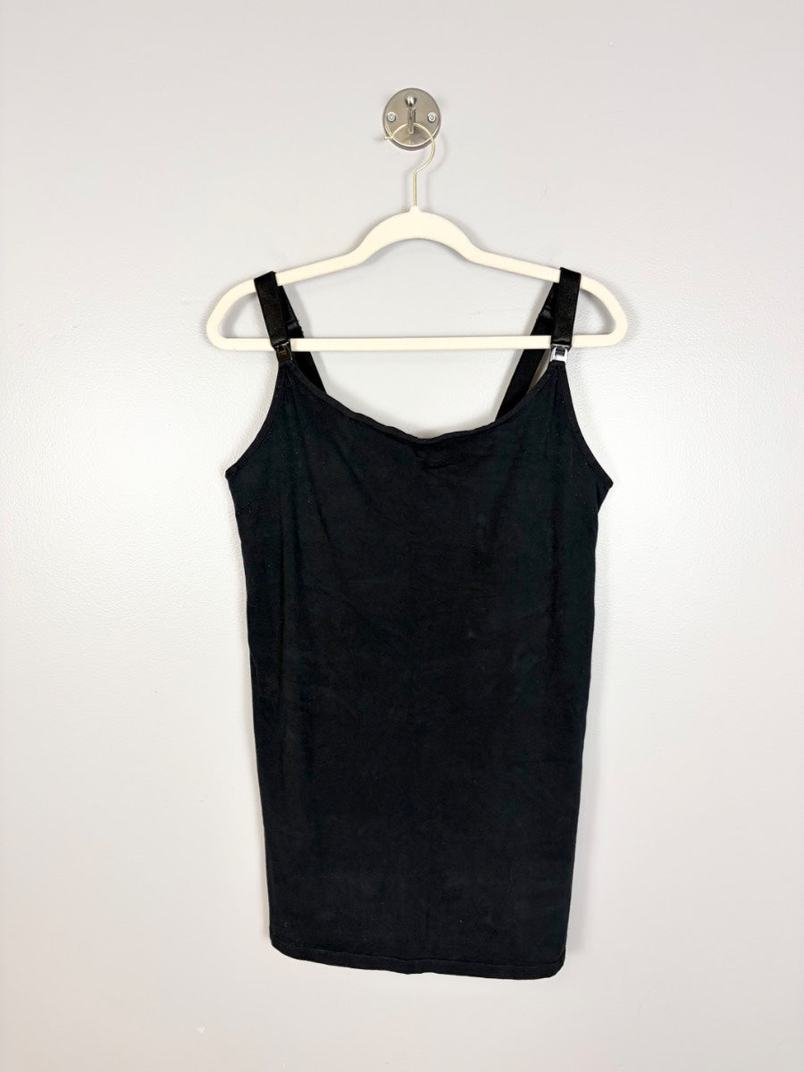 XL/1 - Torrid Black Wide-Strap Nursing Tank