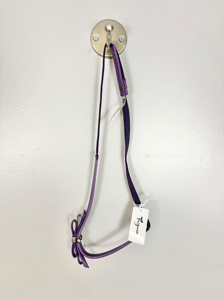L/XL - Thyme Purple Leather Belt