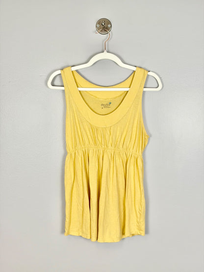 M - Old Navy Sleeveless Gathered Waist Tank