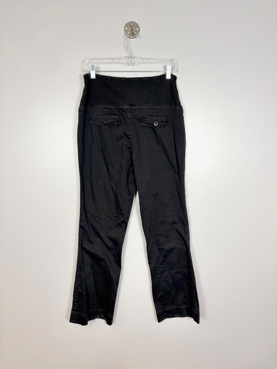 M - George Black Straight Leg Pants