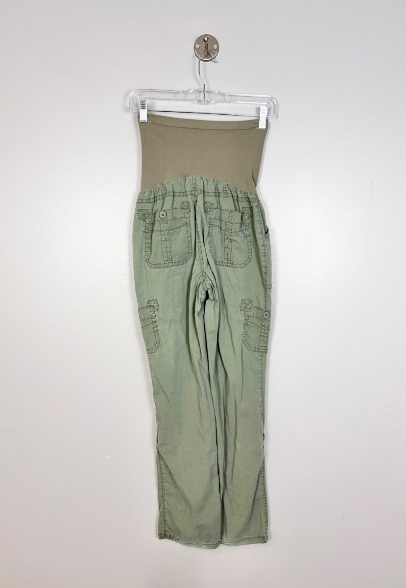 M - Motherhood Army Green Cargo Pants