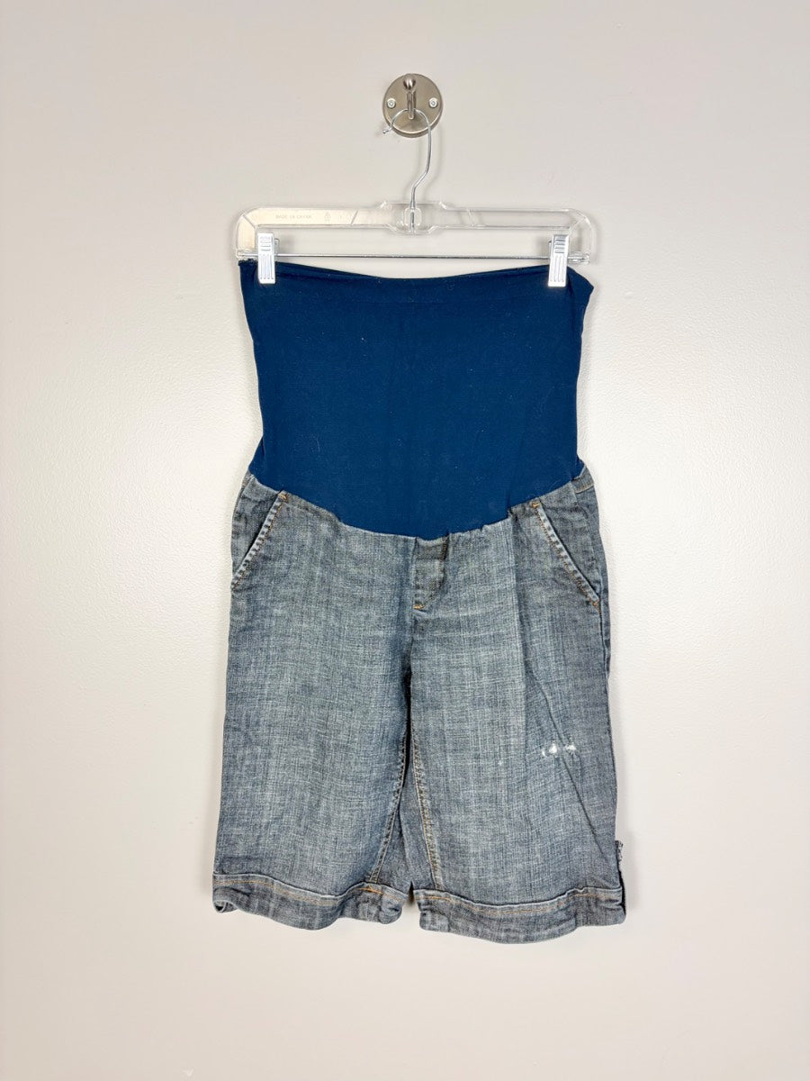 M - American Star Medium Wash Denim Bermuda Shorts