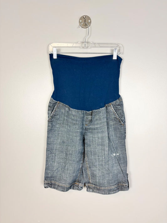 M - American Star Medium Wash Denim Bermuda Shorts