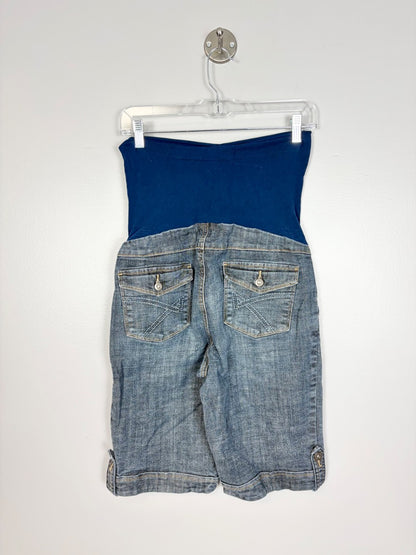 M - American Star Medium Wash Denim Bermuda Shorts