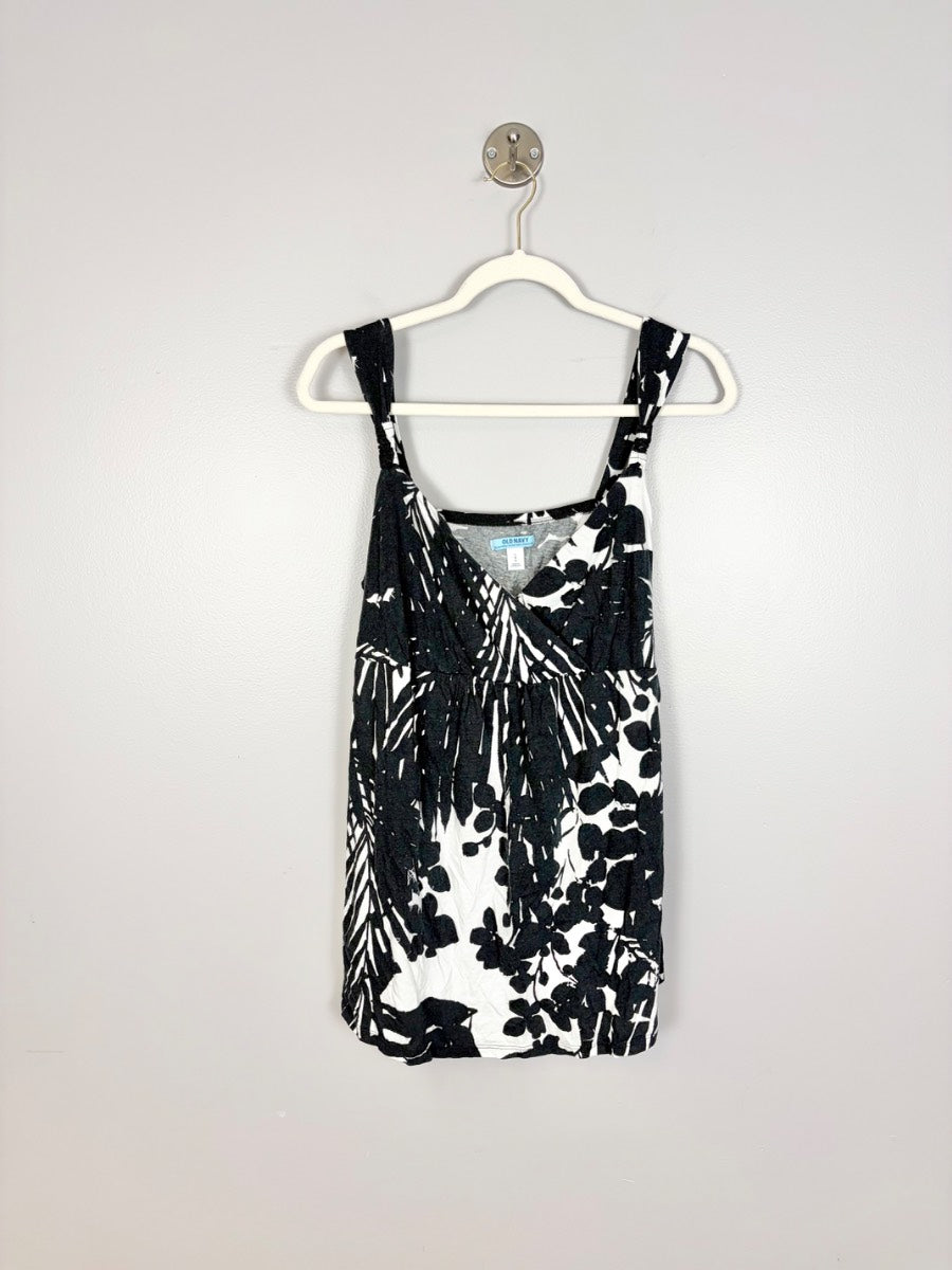 L - Old Navy Tropical Print Tank