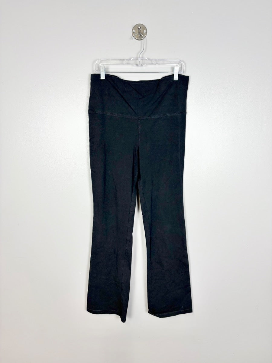L - George Black Bootcut Leggings