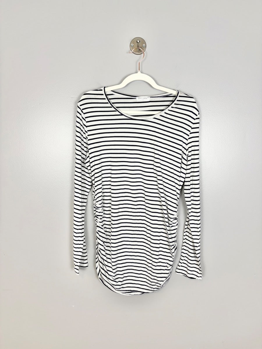 XL - Smallshow Striped Long Sleeve Top