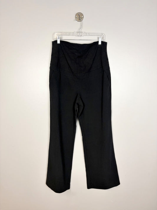 XL - Thyme Wide Leg Black Dress Pants
