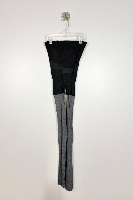 XL - Grey Maternity Stockings