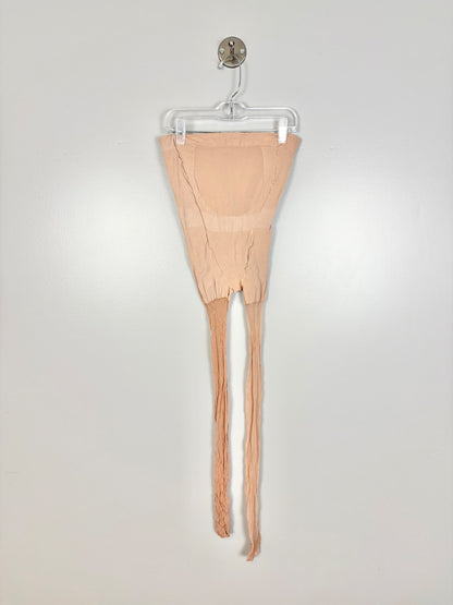XL - Nude Maternity Stockings
