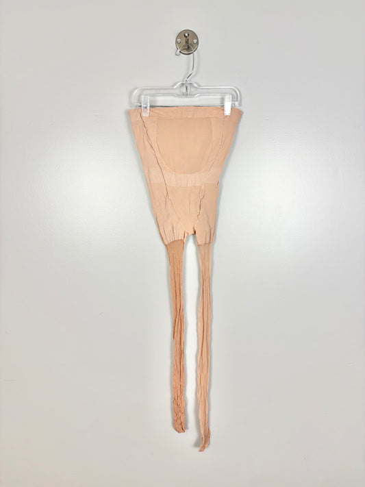 XL - Nude Maternity Stockings