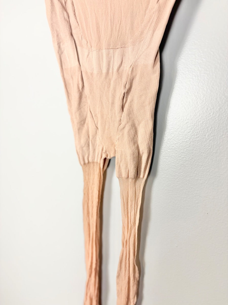 XL - Nude Maternity Stockings