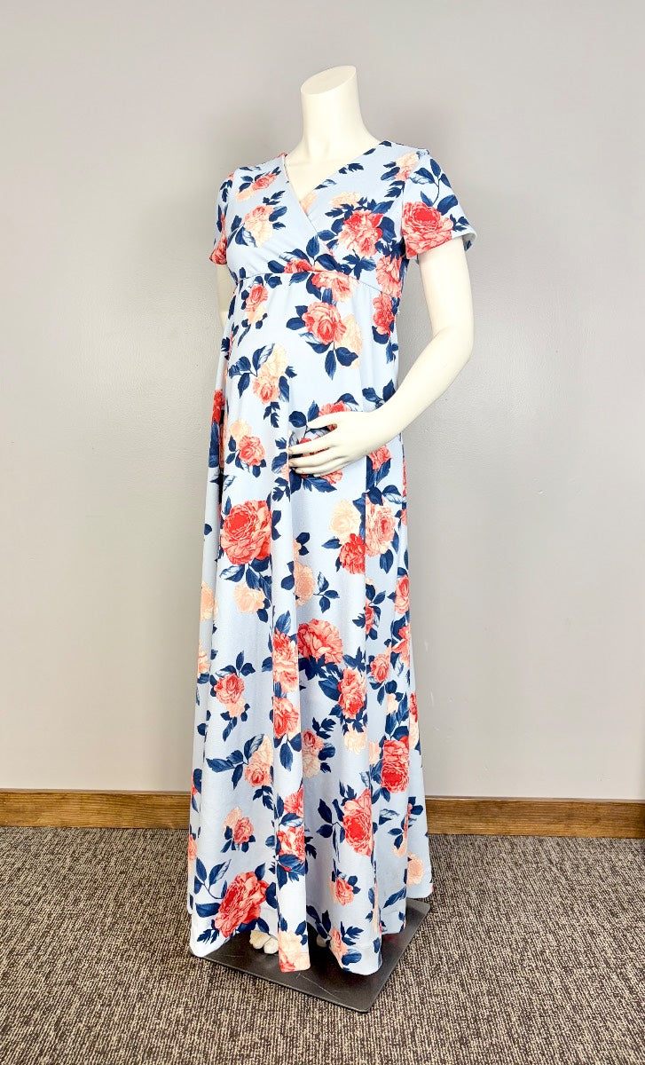 L - Custom Made Floral Maxi Dress